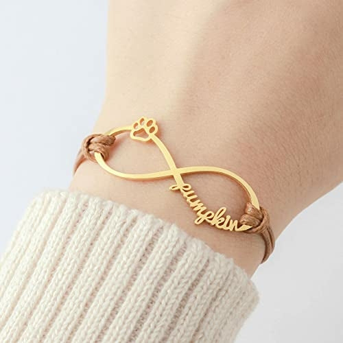 Forever Paw™ Personalized Pet Name Bracelet