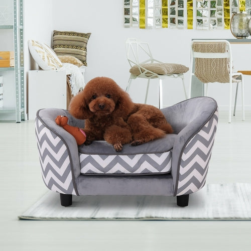 PawHut CozyLift™ Elevated Pet Sofa Bed