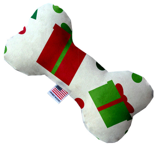 FestiveBone™ Present Plush Dog Toy (6")