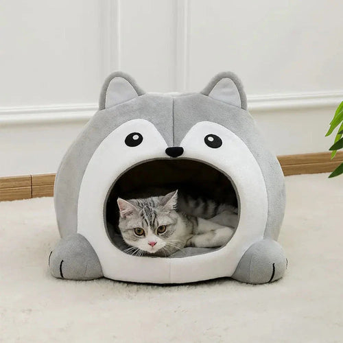 FoxyDen™ Cozy Cartoon Pet House