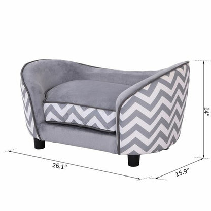 PawHut CozyLift™ Elevated Pet Sofa Bed